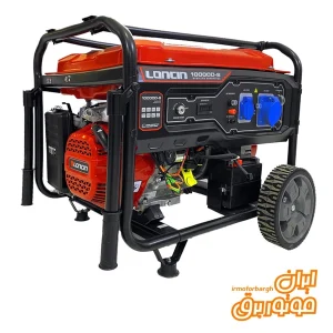 موتور برق 10 کیلووات لانسین مدل LC10000D-S بنزینی با توان بالا و گارانتی