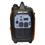 موتور برق کیفی بی صدا 2.4 کیلووات هواسدان مدل H2850iS_K با طراحی جمع و جور و دسته حمل